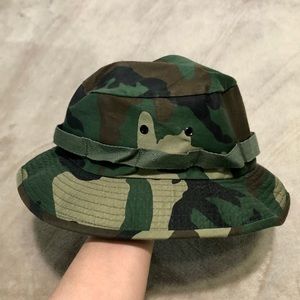 Men’s Camo Cotton Blend Bucket Hat